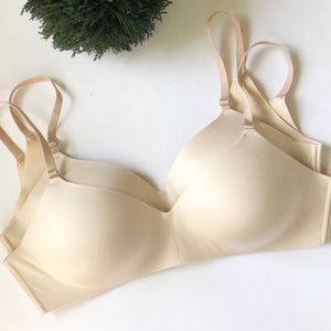 Two Soma Vanishing Back Wireless Bras